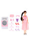 Doll with Laundry Set - 3