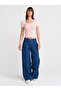 10755 Short-Sleeved Lace Textured Thin Knitwear Blouse - 4