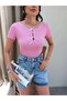 Bow Detailed T-Shirt - 2