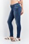 Women Regular FIt Solid Denim Jeans, Blue - 3