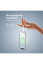 Baseus 10000mAh Magnetic Mini Wireless Fast Charge Power Bank 30W With Built-In Type-C Cable - White - 5