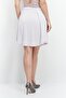 Women Plain Mini Skirt, Lavender - 2
