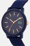 Men 2011234 Rubber Strap Watch 35 Mm, Navy - 3