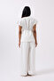 Lace Detail White Vest - 5