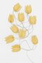Led Paper Lantern String, Yellow
