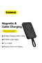 Baseus 10000mAh Magnetic Mini Wireless Fast Charge Power Bank 30W With Built-In Type-C Cable - Black - 2