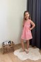 Stylish Dress with Inner Lining, Back Zipper, and Scallop Cotton - 2