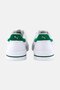 Women Cali Court Match Lace Up Outdoors Shoes, White/Green - 4