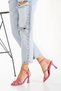 Vina Fuchsia Pink Thin Heeled Sandals - 2