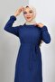 Lara Belted Dress Indigo - 2