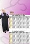 57206 Large Size Garni Detailed Etamin Dress Abaya - Lilac-Black - 3