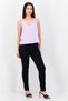 Women Scoop Neck Sleeveless Brand Logo Tank Top, Lavender - 3
