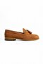 Men's Tan Suede Corcik Loafer Genuine Leather Shoes - 3