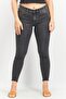 Women Skinny Fit Washed Stretchable Jeans, Black