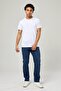 Nevada 807-04 Lycra Relaxed Cut Men's Denim Trousers Dark Blue - 2
