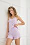 Women's Rope Strap Camisole Shorts Set |   Lilac 70702-940 - 2
