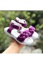 Girl's Sandals Side Velcro Braided Phylon (Light) Soft Inner Sole Sandals - 6