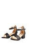 Children's Shiny Glitter Heeled Evening Dress Shoes - 3