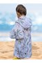 2 Layers Organic Muslin Hooded Poncho Bathrobe Sea Beach Pool Towel Kids Baby Boy Girls Tropical - 5