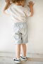 Summer Boy's Gray (Light Blue) Canvas Shorts Baby Boy Pants Shorts 1-4 Years - 5