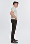 Regular Fit Jean Martin High Waist Standard Cut Stretchy Brown Men's Jeans C336 - 6