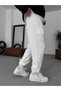 White Basic Stopper Tracksuit Ke-7018 - 4