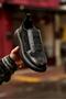 Balde black men's leather shoes - 6