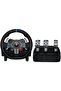 G29 Driving Force Racing Wheel and Floor Pedals, Real Force Feedback, Stainless Steel Paddl - 2