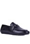 Dark Full Black Men's Leather Shoes - 4