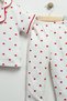 Little Heart Baby Girl Summer Pajama Set - 3
