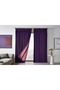 Dauble Blackout Blackout Curtain Single Wing 1X2 American Pleated Background Curtain - 4