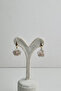 Xuping White Flower Earrings - 3