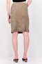 Lauren by Women Beads A-Line Skirt, Tan - 2