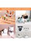 Set of 8 Clear Acrylic Display Risers Cupcakes Holder Sweet Stand Display - 3