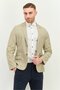 بليزر رجالي رسمي بقصّة Slim Fit، لون حجري