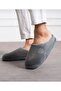 Gray Men's House Slippers |   Orthopedic |   Soft Sole |   Groom's Slippers & Dowry Holder with Fur Inside - 3