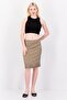 Lauren by Women Beads A-Line Skirt, Tan - 3