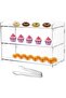 2-Layer Commercial Bakery Display Case Countertop, Pastry Display Case
