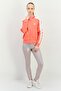 Women Relaxed Fit Long Sleeves Outdoor Sweatshirt, Pink - 4