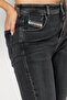 Women Supper Skinny Fit Washed Stretchable Denim Jeans, Black - 4