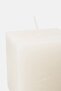 Rustic Square Candle 6,5 x 6,5 cm - 3
