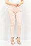 Women Regular Fit Plain Stretchable Jeans, Pink