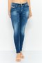 Women Super Skinny Fit Slandy Wash Stretchable Jeans, Blue
