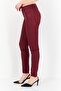 Women Regular Fit Solid Jeans, Maroon - 4