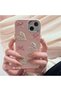iPhone 13/14 Compatible 3D Bow and Heart Case