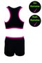 Girl's Swimming Lycra Bikini Set with Shorts - 3