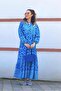 فستان طويل للنساء من Prive Aden Blue Katleya - 5