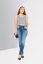 Women Skinny Fit Wash Non-Stretchable Denim, Blue - 2