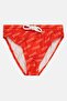 Kids Girl Printed Bikini Bottom, Red