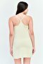 Women Heather Hugger Dress, Beige - 4